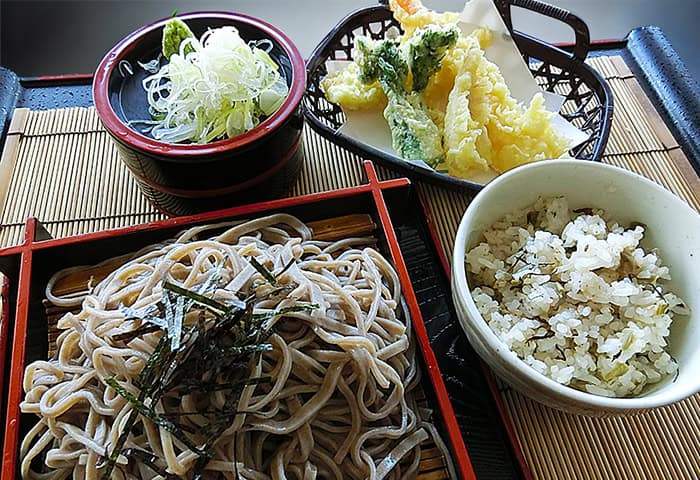 天ざるそば/うどん/きしめん